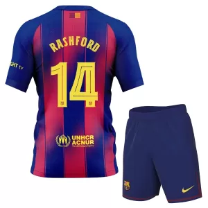 Camisolas FC Barcelona Marcus Rashford 14 Criança Equipamento Terceiro 25/26 Camisolas FC Barcelona Marcus Rashford 14 Criança Equipamento Terceiro 25/26