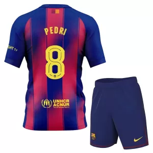 Camisolas FC Barcelona Pedri 8 Criança Equipamento Principal 25/26 Camisolas FC Barcelona Pedri 8 Criança Equipamento Principal 25/26
