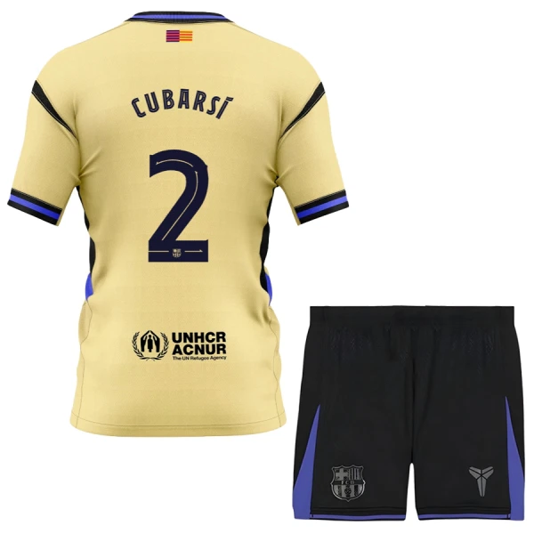 Camisolas FC Barcelona x Kobe Bryant Cubarsi 2 Criança Equipamento Alternativo 25/26 Camisolas FC Barcelona x Kobe Bryant Cubarsi 2 Criança Equipamento Alternativo 25/26
