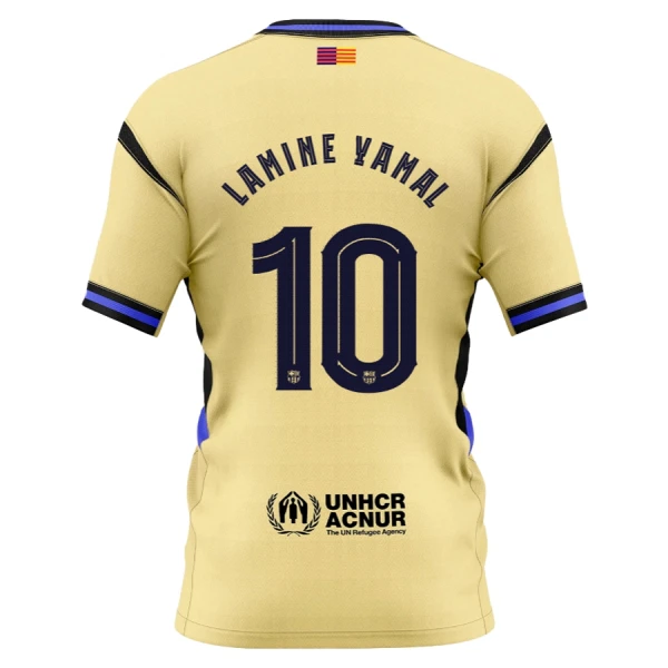Camisolas FC Barcelona x Kobe Bryant Lamine Yamal 10 Criança Equipamento Alternativo 25/26