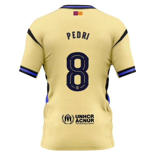 Camisolas FC Barcelona x Kobe Bryant Pedri 8 Criança Equipamento Alternativo 25/26