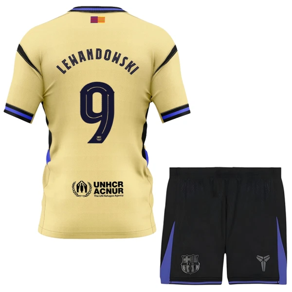 Camisolas FC Barcelona x Kobe Bryant Robert Lewandowski 9 Criança Equipamento Alternativo 25/26 Camisolas FC Barcelona x Kobe Bryant Robert Lewandowski 9 Criança Equipamento Alternativo 25/26
