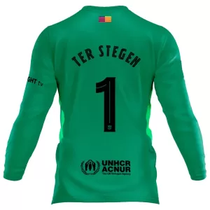 Camisolas Guarda Redes FC Barcelona Marc-André ter Stegen 1 25/26 Manga Comprida Camisolas Guarda Redes FC Barcelona Marc-André ter Stegen 1 25/26 Manga Comprida