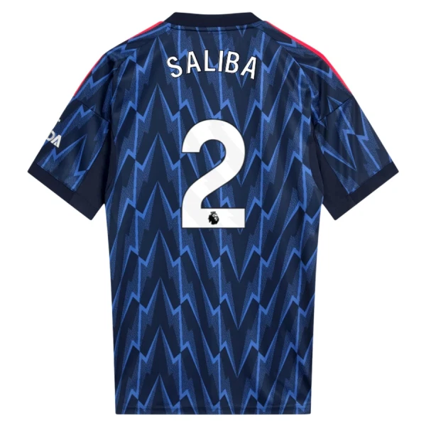 Camisolas Arsenal Saliba 2 Equipamento Alternativo 25/26 Camisolas Arsenal Saliba 2 Equipamento Alternativo 25/26