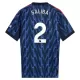 Camisolas Arsenal Saliba 2 Equipamento Alternativo 25/26 Camisolas Arsenal Saliba 2 Equipamento Alternativo 25/26