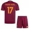 Camisolas AS Roma Manu Kone 17 Criança Equipamento Principal 25/26