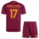 Camisolas AS Roma Manu Kone 17 Criança Equipamento Principal 25/26 Camisolas AS Roma Manu Kone 17 Criança Equipamento Principal 25/26