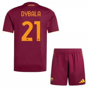 Camisolas AS Roma Paulo Dybala 21 Criança Equipamento Principal 25/26