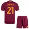 Camisolas AS Roma Paulo Dybala 21 Criança Equipamento Principal 25/26