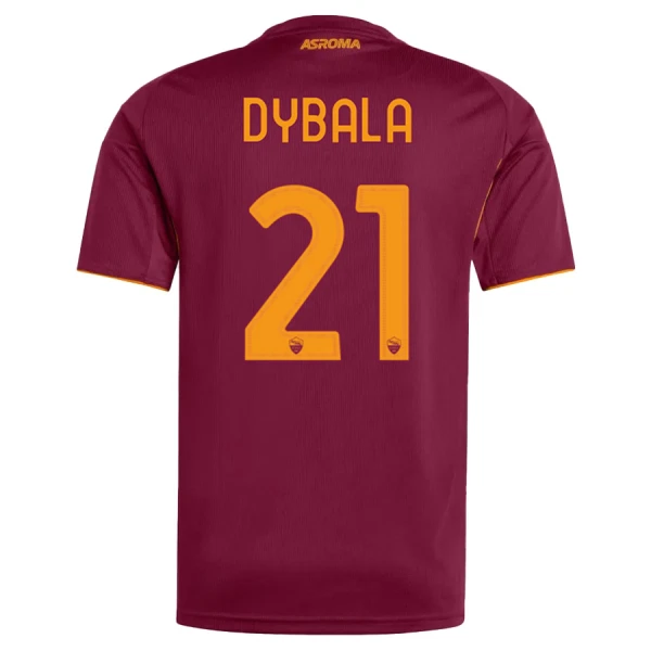 Camisolas AS Roma Paulo Dybala 21 Equipamento Principal 25/26 Camisolas AS Roma Paulo Dybala 21 Equipamento Principal 25/26
