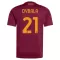 Camisolas AS Roma Paulo Dybala 21 Equipamento Principal 25/26