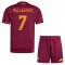 Camisolas AS Roma Pellegrini 7 Criança Equipamento Principal 25/26
