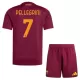 Camisolas AS Roma Pellegrini 7 Criança Equipamento Principal 25/26 Camisolas AS Roma Pellegrini 7 Criança Equipamento Principal 25/26