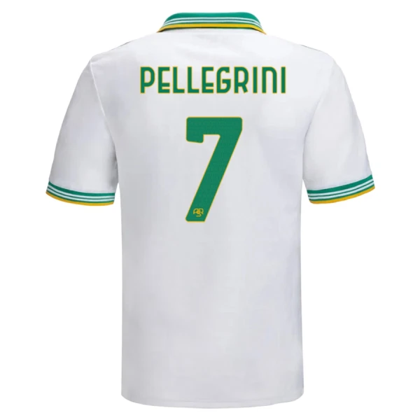Camisolas AS Roma Pellegrini 7 Criança Equipamento Terceiro 25/26