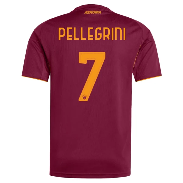 Camisolas AS Roma Pellegrini 7 Equipamento Principal 25/26 Camisolas AS Roma Pellegrini 7 Equipamento Principal 25/26