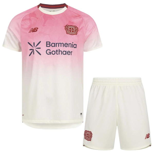Camisolas Bayer 04 Leverkusen Criança Equipamento Principal 25/26 Camisolas Bayer 04 Leverkusen Criança Equipamento Principal 25/26