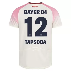 Camisolas Bayer 04 Leverkusen Edmond Tapsoba 12 Equipamento Alternativo 25/26