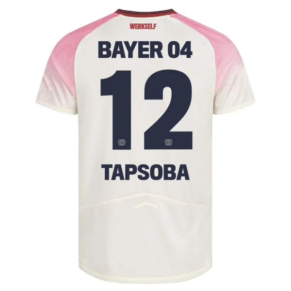 Camisolas Bayer 04 Leverkusen Edmond Tapsoba 12 Equipamento Alternativo 25/26 Camisolas Bayer 04 Leverkusen Edmond Tapsoba 12 Equipamento Alternativo 25/26