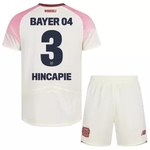 Camisolas Bayer 04 Leverkusen Piero Hincapie 3 Criança Equipamento Alternativo 25/26