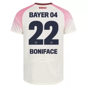 Camisolas Bayer 04 Leverkusen Victor Boniface 22 Equipamento Alternativo 25/26