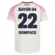 Camisolas Bayer 04 Leverkusen Victor Boniface 22 Equipamento Alternativo 25/26 Camisolas Bayer 04 Leverkusen Victor Boniface 22 Equipamento Alternativo 25/26