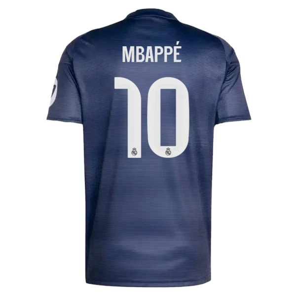 Camisolas Real Madrid Kylian Mbappé 10 Criança Equipamento Alternativo 25/26