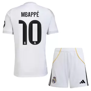 Camisolas Real Madrid Kylian Mbappé 10 Criança Equipamento Principal 25/26 Camisolas Real Madrid Kylian Mbappé 10 Criança Equipamento Principal 25/26
