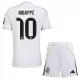 Camisolas Real Madrid Kylian Mbappé 10 Criança Equipamento Principal 25/26 Camisolas Real Madrid Kylian Mbappé 10 Criança Equipamento Principal 25/26