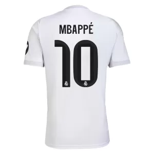 Camisolas Real Madrid Kylian Mbappé 10 Equipamento Principal 25/26 Camisolas Real Madrid Kylian Mbappé 10 Equipamento Principal 25/26