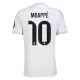 Camisolas Real Madrid Kylian Mbappé 10 Equipamento Principal 25/26 Camisolas Real Madrid Kylian Mbappé 10 Equipamento Principal 25/26