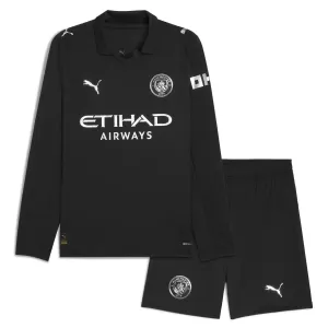 Camisolas Manchester City Criança Equipamento Alternativo 25/26 Manga Comprida Camisolas Manchester City Criança Equipamento Alternativo 25/26 Manga Comprida