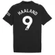 Camisolas Manchester City Erling Haaland 9 Equipamento Alternativo 25/26