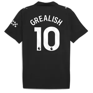 Camisolas Manchester City Jack Grealish 10 Equipamento Alternativo 25/26 Camisolas Manchester City Jack Grealish 10 Equipamento Alternativo 25/26