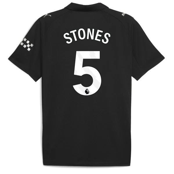 Camisolas Manchester City John Stones 5 Equipamento Alternativo 25/26