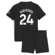 Camisolas Manchester City Josko Gvardiol 24 Criança Equipamento Alternativo 25/26