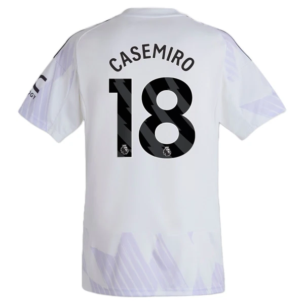 Camisolas Manchester United Casemiro 18 Equipamento Alternativo 25/26 Camisolas Manchester United Casemiro 18 Equipamento Alternativo 25/26