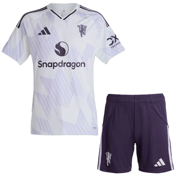 Camisolas Manchester United Criança Equipamento Alternativo 25/26 Camisolas Manchester United Criança Equipamento Alternativo 25/26