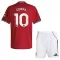 Camisolas Manchester United Cunha 10 Criança Equipamento Principal 25/26