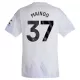 Camisolas Manchester United Mainoo 37 Criança Equipamento Alternativo 25/26