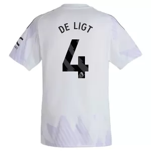 Camisolas Manchester United Matthijs de Ligt 4 Equipamento Alternativo 25/26