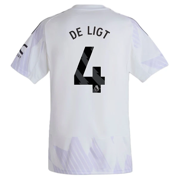 Camisolas Manchester United Matthijs de Ligt 4 Equipamento Alternativo 25/26 Camisolas Manchester United Matthijs de Ligt 4 Equipamento Alternativo 25/26