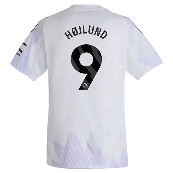 Camisolas Manchester United Rasmus Højlund 9 Equipamento Alternativo 25/26 Camisolas Manchester United Rasmus Højlund 9 Equipamento Alternativo 25/26