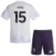 Camisolas Manchester United Yoro 15 Criança Equipamento Alternativo 25/26