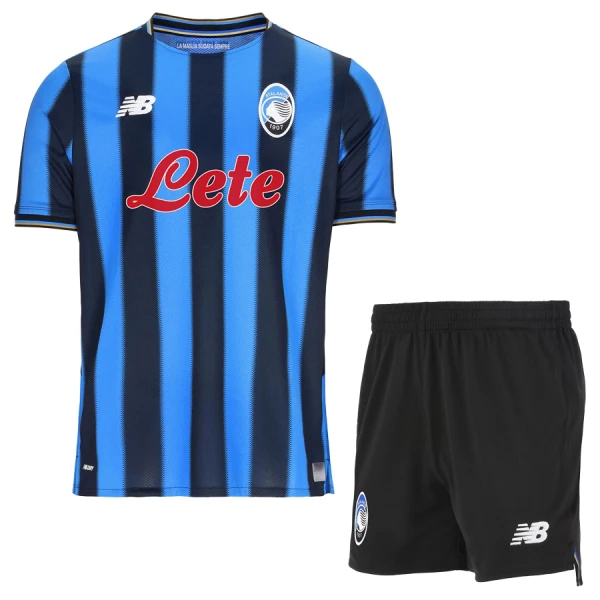 Camisolas Atalanta Criança Equipamento Principal 25/26 Camisolas Atalanta Criança Equipamento Principal 25/26