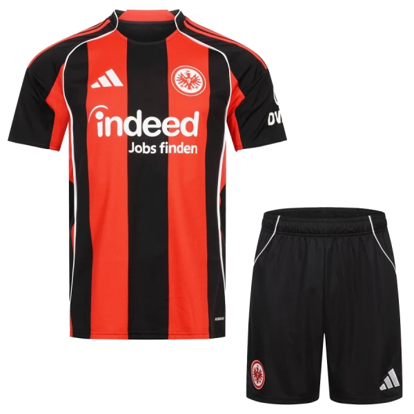 Camisolas Eintracht Frankfurt Criança Equipamento Principal 25/26 Camisolas Eintracht Frankfurt Criança Equipamento Principal 25/26