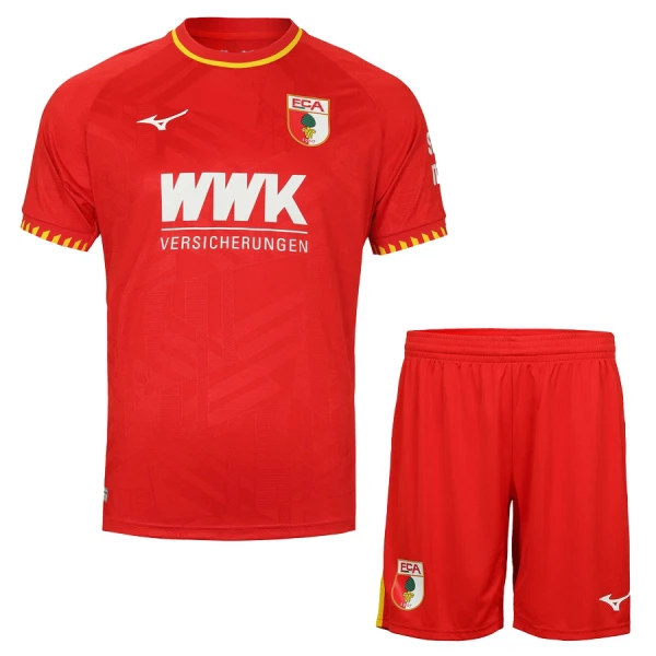 Camisolas FC Augsburg Criança Equipamento Alternativo 25/26 Camisolas FC Augsburg Criança Equipamento Alternativo 25/26