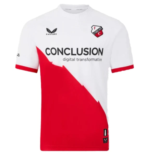 Camisolas FC Utrecht Equipamento Principal 25/26 Camisolas FC Utrecht Equipamento Principal 25/26