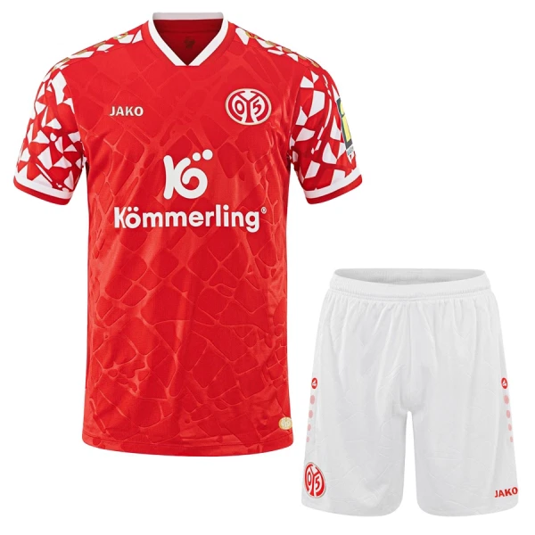 Camisolas FSV Mainz 05 Criança Equipamento Principal 25/26 Camisolas FSV Mainz 05 Criança Equipamento Principal 25/26