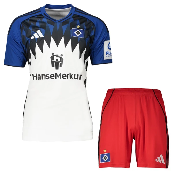 Camisolas Hamburger SV Criança Equipamento Principal 25/26 Camisolas Hamburger SV Criança Equipamento Principal 25/26