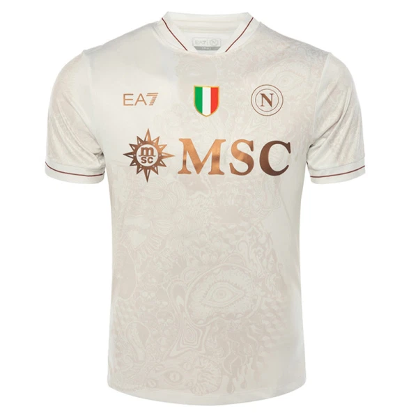 Camisolas Napoli Criança Equipamento Alternativo 25/26